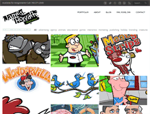 Tablet Screenshot of jamestoons.com